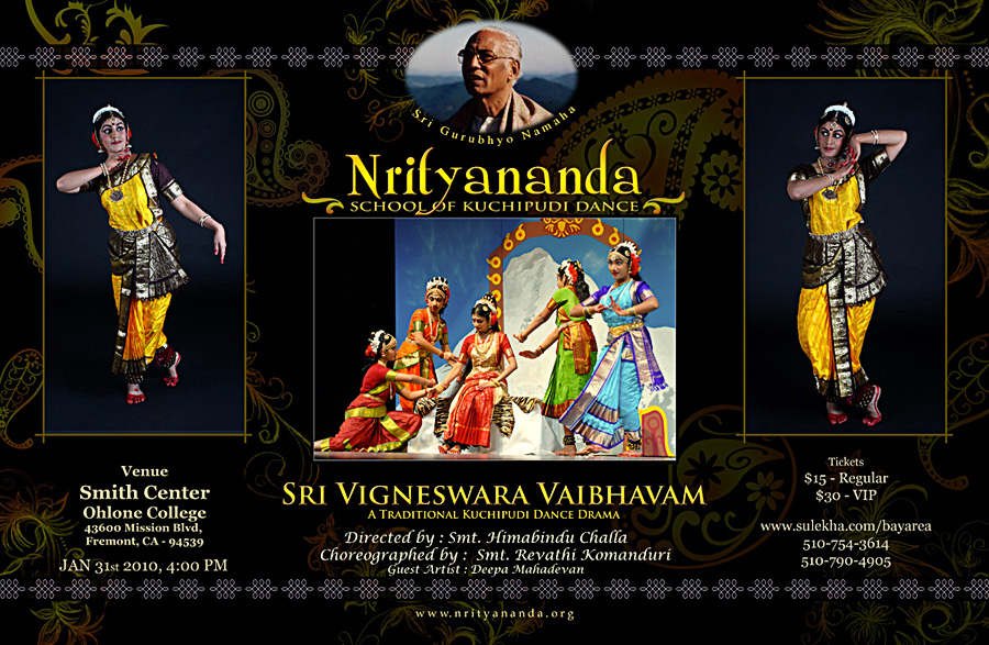 Nrityananda Dance flyer